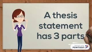 How to Write a Thesis Statement [upl. by Alac410]