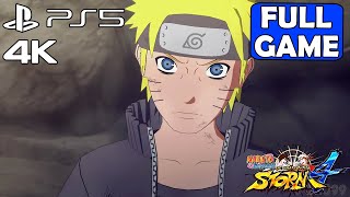 Naruto Shippuden Ultimate Ninja Storm 4 PS5 4K Walkthrough Gameplay PART 1 FULL GAME No Commentary [upl. by Lleirbag670]