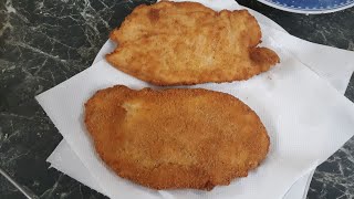 cotoletta di pollo impanata [upl. by Nwahc]