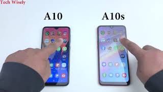 SAMSUNG A10s VS A10 Speed Test [upl. by Downey]