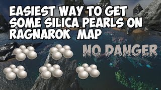 RAGNAROK MAP EASIEST SPOT FOR SILICA PEARLS PCPS4XBOX  ARK [upl. by Layne357]