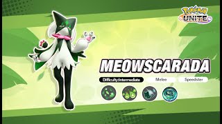 Meowscarada Moves Overview  Pokémon UNITE [upl. by Dent520]