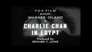 Charlie Chan in Egypt 1935 [upl. by Randa690]