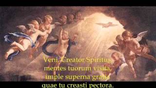 Veni Creator Spiritus  Catholic Gregorian Chant [upl. by Nylessej]