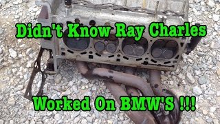 BMW E36 318i M44 Cylinder Head Removal Blown Head Gasket Shenanigans [upl. by Chung]