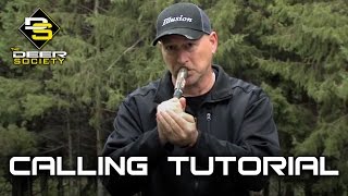 Deer Calling Tutorial  Extinguisher [upl. by Marcile]