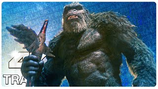 GODZILLA VS KONG Trailer 4K ULTRA HD NEW 2021 [upl. by Lange]