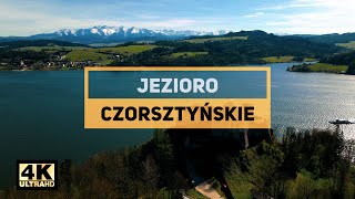 Jezioro Czorsztyńskie 4K  Dron  Maj 2021  Małopolska  Lake Czorsztyn  Poland [upl. by Abixah35]