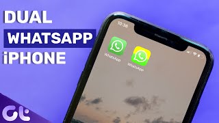 How to Run Dual WhatsApp in Single iPhone  Guiding Tech [upl. by Vladamar206]