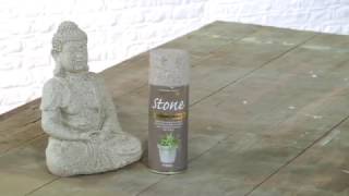 How to Spray Paint Stone Effect [upl. by Animsaj257]