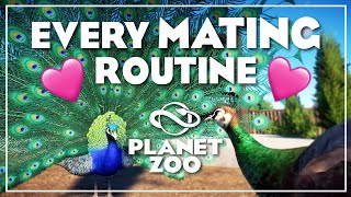 Every animal mating routine in Planet Zoo [upl. by Zsolway]