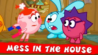 KikoRiki 2D  Mess in the House Best episodes collection  Cartoon for Kids [upl. by Ardnaz260]