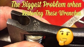 Adjustable Wrench Thumbwheel Axel Removal [upl. by Natanoy]