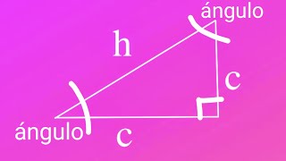 Cálculo de Ángulos internos de un Triángulo Rectángulo [upl. by Alhahs18]