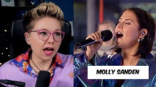 Molly Sandén  Husavik  Vocal Coach Reaction and Analysis [upl. by Iv]