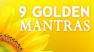 9 GOLDEN MANTRAS  108 Times [upl. by Rangel]