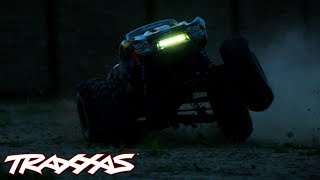 XMaxx Day or Night  Traxxas HighIntensity LED Light Kit [upl. by Noevart864]