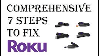 UPDATED 2020  7 Step Guide How To Fix All Roku Player Issues and Problems Troubleshooting Guide [upl. by February]