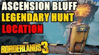 Ascension Bluff Legendary Hunt Location Borderlands 3 [upl. by Hung]