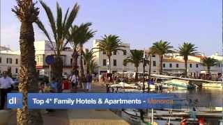 Top 4 Star Family Hotels amp Apartments in Menorca [upl. by Arte]