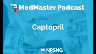 Captopril Nursing Considerations Side Effects and Mechanism of Action Pharmacology for Nurses [upl. by Bonnes]