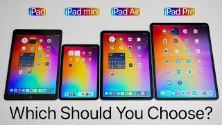 2022 iPad Comparison  Which Should You Choose [upl. by Alius785]