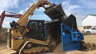 DeSite SLG 78VFG Portable Topsoil Rock Screeners [upl. by Anrim]