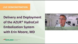 Delivery amp Deployment of the AZUR® HydroCoil Embolization System  Terumo Interventional Systems [upl. by Faxon]