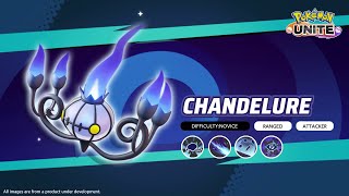 Chandelure Moves Overview  Pokémon UNITE [upl. by Obe]