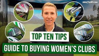 THE ULTIMATE GUIDE TO BUYING WOMENS GOLF EQUIPMENT [upl. by Halullat737]