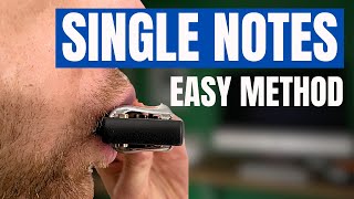 How to Play Single Notes on Harmonica Lip Pursing [upl. by Kati]