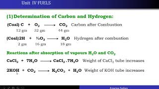 Fuels Ultimate analysis of coal [upl. by Akinehc]