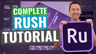 Adobe Rush Tutorial UPDATED  How to Edit Videos with Premiere Rush [upl. by Nyrroc797]