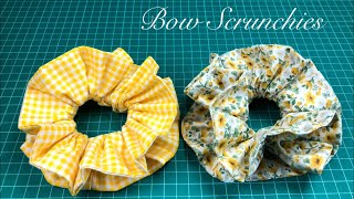 Cute Scrunchies🔥🔥How to make Scrunchies [upl. by Arielle]