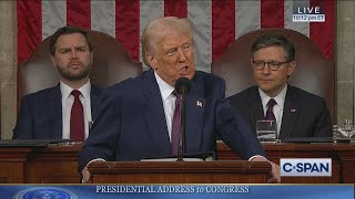 President Trump Addresses Joint Session of Congress [upl. by Mccully352]