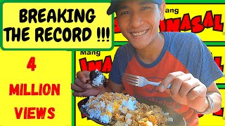 BREAKING THE RECORD  Mang Inasal UNLI RICE CHALLENGE  Mang Inasal MUKBANG [upl. by Cranston]