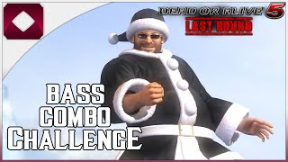 DOA5LR Bass Combo Challenge 1080p60FPS [upl. by Christin]