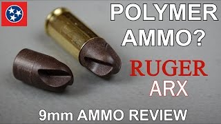 9MM RUGER POLYCASE ARX AMMO REVIEW [upl. by Thamora]