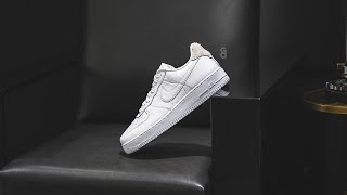 Nike Air Force 1 Craft quotSummit Whitequot Review amp OnFeet [upl. by Twum]