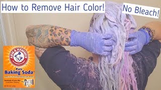 Removing Hair Color with NO Bleach in 1 Treatment [upl. by Atnohsal]