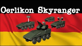 The new German Air Defense System Oerlikon Skyranger [upl. by Lowe]