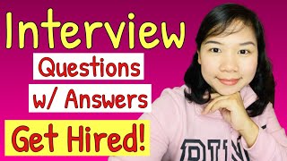 Sample INTERVIEW Questions for Teachers Teacher Interview Tips  Alissa Lifestyle Vlog [upl. by Lacim496]