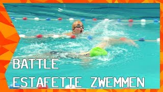 Battle Estafette Zwemmen  ZAPPSPORT [upl. by Aldin]