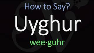 How to Pronounce Uyghur CORRECTLY Meaning amp Pronunciation [upl. by Terza610]