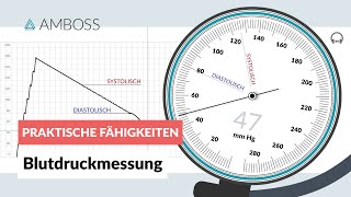 Blutdruckmessen  Schematische Darstellung  AMBOSS Video [upl. by Pronty]