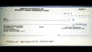 Check Printing for Canadian Banks [upl. by Atisusej]