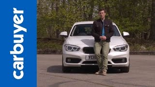 BMW 1 Series hatchback review  Carbuyer [upl. by Irol]