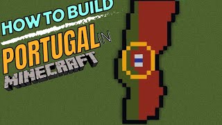 How To Build The Earth In Minecraft  Part 1  Portugal [upl. by Innig174]