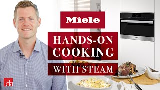 Miele Steam Oven HandsOn Cooking Demo [upl. by Keen]