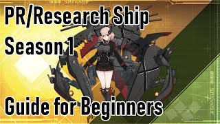 Azur Lane  Beginners Guide to Research ShipsPR1 [upl. by Rimisac469]